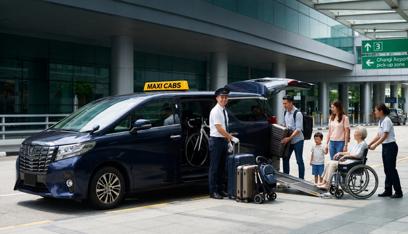 Instant Maxi Cab Booking Singapore