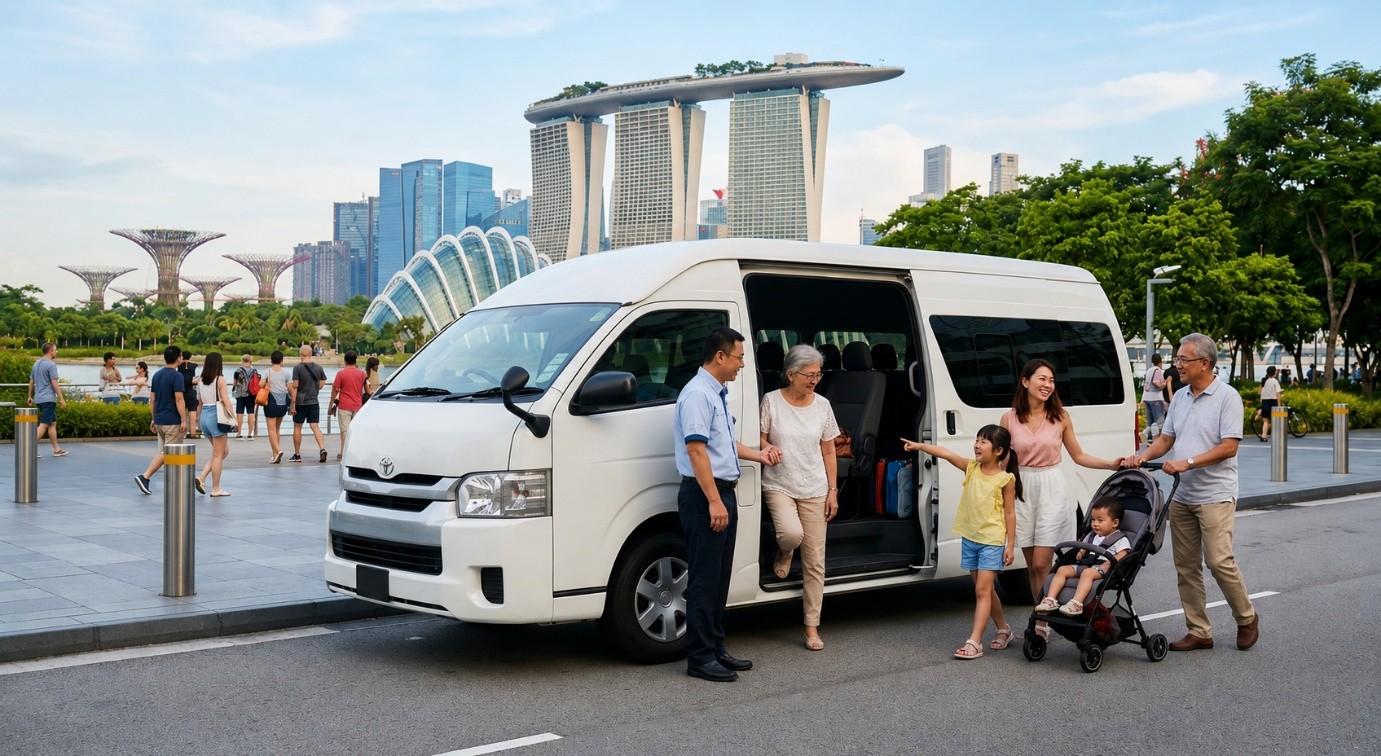 Singapore Maxi Cab Hourly Booking